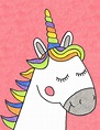 How to Draw a Easy Unicorn Tutorial and Easy Unicorn Coloring Page ...