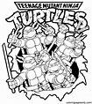 Free Printable Ninja Turtles Coloring Page - Free Printable Coloring Pages
