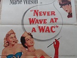 never wave at a wac (nunca saludes a un soldado - Comprar Carteles y ...