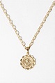 Christóforos Necklace - Gold / 15 inches | St christopher necklace, St ...