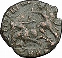 CONSTANTIUS GALLUS 351AD Roman Caesar RARE Ancient Coin BATTLE Horse ...