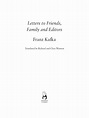 Letters To Friends, Family and Editors: Franz Kafka | PDF | Publishing