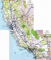 Road Map Of California - Map Of The World