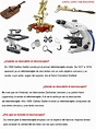 1 - Historia Del Microscopio | PDF