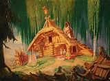 Hansel and Gretel’s Homestead. Set design for the Michael Myerberg film ...