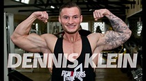 Bodybuilder in Vorbereitung zur GNBF Deutschen Meisterschaft (Dennis ...
