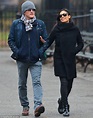 Rosario Dawson and Danny Boyle link arms on romantic stroll in chilly ...