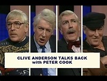 Clive Anderson Talks back with Peter Cook 1993 - YouTube