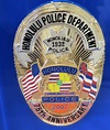 Honolulu Police Department 75th Anniversary Commemorative Badge Set in ...