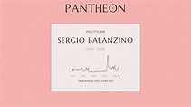 Sergio Balanzino Biography - Italian diplomat | Pantheon
