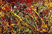 Jackson Pollock - Art Photo - PHOTOS & IMAGES RIOSTRO