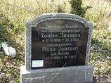 Grab von Luitjen Janssen (21.04.1890-20.02.1951), Friedhof Emden ...