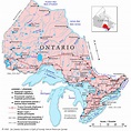 Map Of Canada Ontario And Quebec - Maps of the World