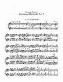 2 Romanian Rhapsodies, Op.11 (Enescu, George) - IMSLP: Free Sheet Music ...