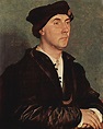 Hans Holbein el Joven - Porträt des Sir Richard Southwell, Detail ...