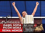 Isabel Sofía Picón Mora la niña de los dedos de oro, es la nueva Reina ...