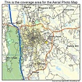 Aerial Photography Map of Dalton, GA Georgia