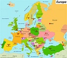 Europa Mapa - European Countries, How Many Countries in Europe, Europe ...