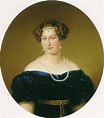 ca. 1820 Princess Antoinette Ernestine Amalie of Saxe-Coburg-Saalfeld ...