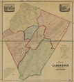 A map of Albemarle County, Virginia | Albemarle, Antique map, Map