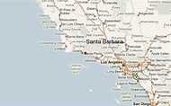 Santa Barbara Map - TravelsFinders.Com