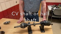 Driveshafts and CV shafts - YouTube