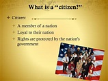 PPT - U.S. Citizenship PowerPoint Presentation, free download - ID:2623715
