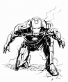 Iron Man | Iron man drawing, Marvel drawings, Marvel comics art