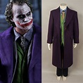 Movie Suit Joker Cosplay Costume The Dark Knight Joker Heath Ledger ...