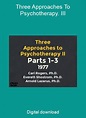 Three Approaches To Psychotherapy. III (digital download)
