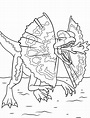 dilophosaurus coloring pages (Updated 2023)