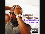 Mario Winans I Don't Wanna Know Remix Reggaeton - YouTube