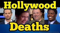 70 Notable Hollywood Deaths - YouTube