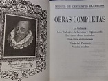 LA PLUMA LIBROS: OBRAS COMPLETAS - MIGUEL DE CERVANTES SAAVEDRA