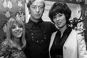 Michael Caine with Petra Markham and Dorothy White around the time of ...