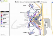 Seattle - Seattle-Tacoma International (SEA) Airport Terminal Maps ...