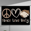 Peace Love Unity SVG Peace Love SVG Black Lives Matter SVG | Etsy