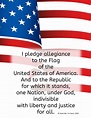 Pledge of Allegiance Printable | Teach Me. I'm Yours.