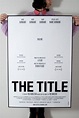 How To Make Movie Posters To Promote Your Film | Movie poster template ...