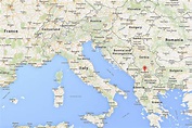 Kosovo Google Map New
