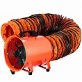 VEVOR Utility Blower Fan 12 Inch Portable Ventilator High Velocity ...