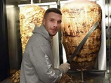 Lukas Podolski looks hungry for business after opening a kebab shop in ...