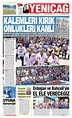 Gazeteler | Manşetler | Gazete 1. Sayfaları | Yeni Şafak Gazetesi