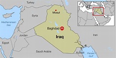 Mosul Iraq - Map Locator