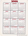 calendario 2000 - andres campillo. catalogo de - Comprar Calendarios ...