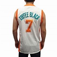 Coffee Black #7 Flint Tropics White Basketball Jersey Semi Pro Costume ...