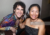 Darren Criss and mother Cerina Bru pose at the House of Suntory Hosts ...