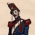 Grabados & Dibujos Antiguos | Uniforme Militar - Traje - Napoleón ...