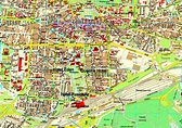 Karlsruhe Map - Germany