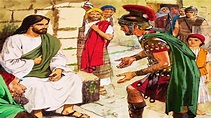 Mateo 8:5-13 "Jesús sana al siervo del centurión" - YouTube